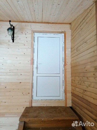 Дверь пластиковая пвх входная