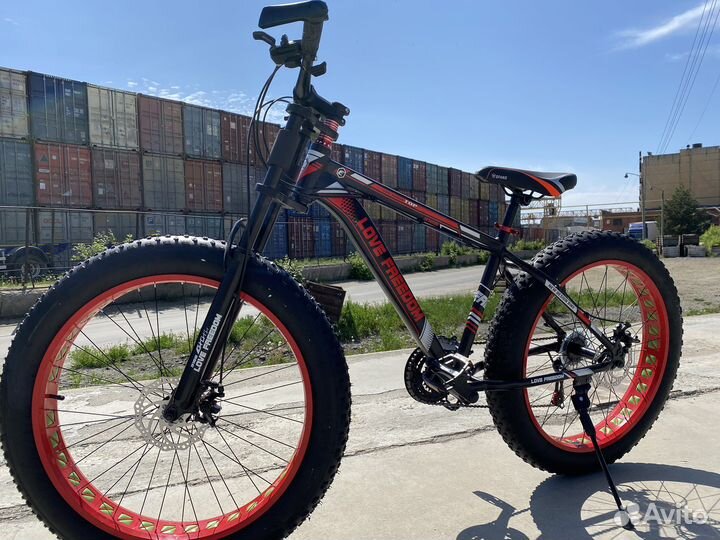 Велосипед - 26х4 - двукронная вилка