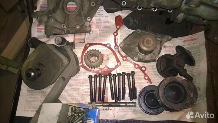 Масляный теплообменник на мотор К9К