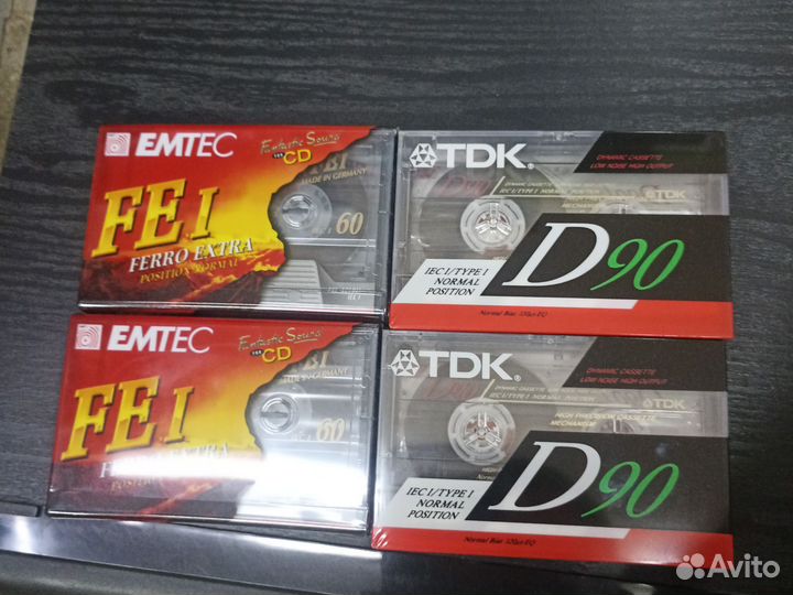 Кассеты чистые