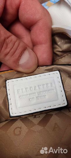 Сумка eleganzza натуральная кожа Италия