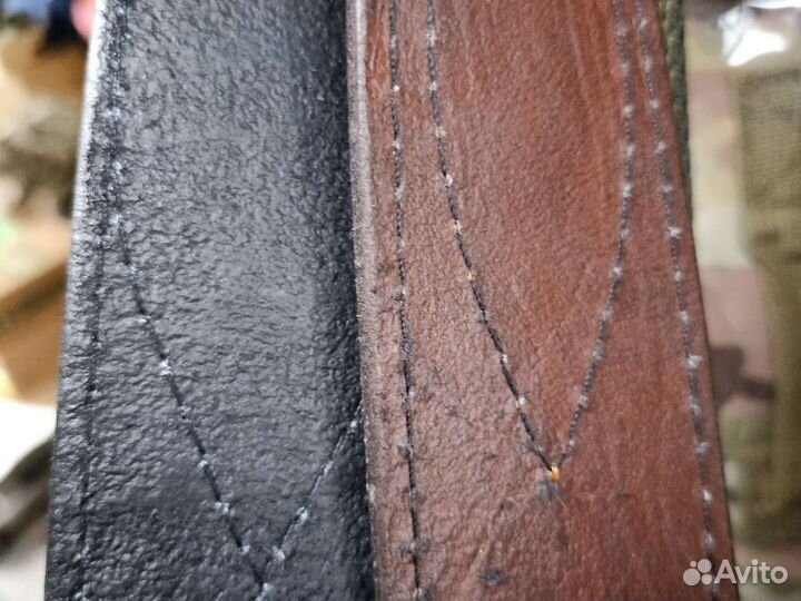 Ремень кожаный офицерский под СССР