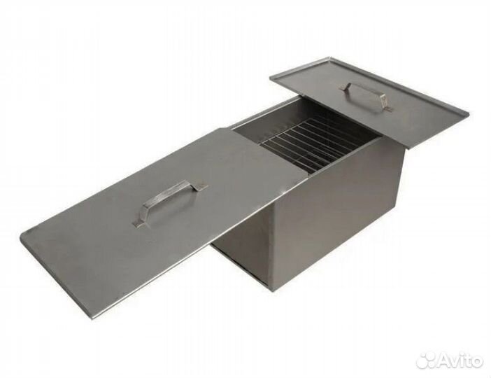 Коптильня метиз трех бол 500*270*270 (ст 1,0 мм) с