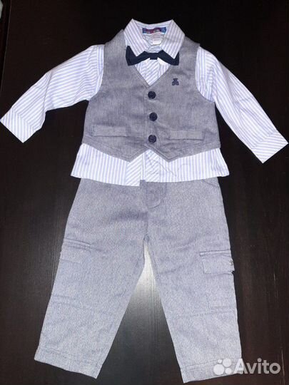Костюм тройка рост 80