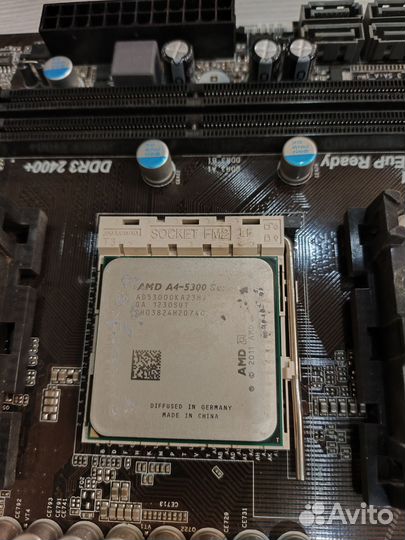 Материнская плата As rock FM2A75M- DSG+ процессор