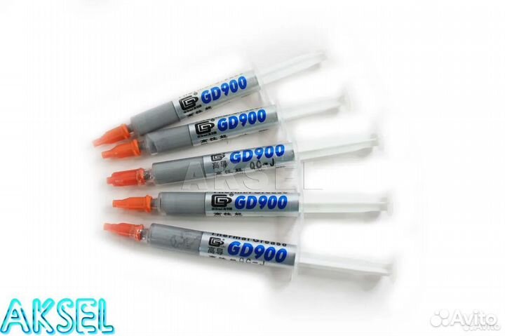 Термопаста 3 гр GD900 4.8 Вт/м,шприц