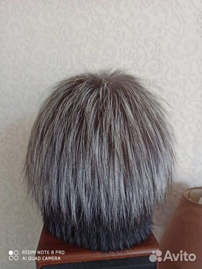 Шапка женская чернобурка