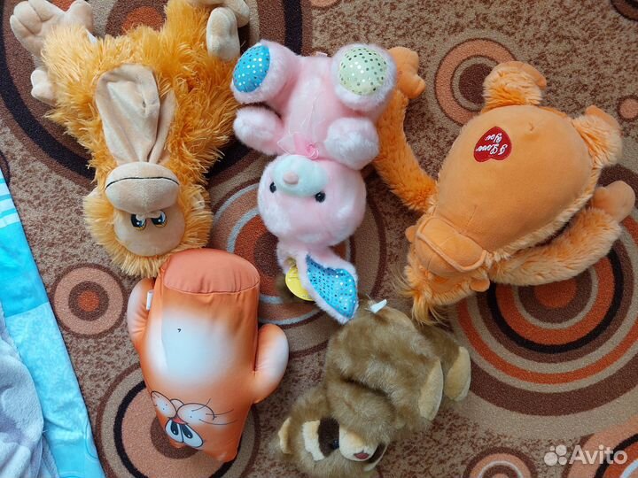 Мягкие игрушки большой медведь