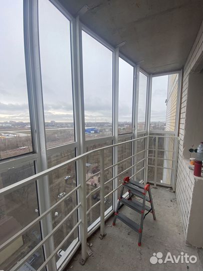 Алюминиевые лоджии бу