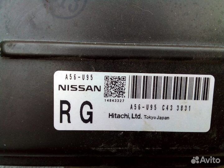 Блок управления двигателем Nissan Primera P12 QG18