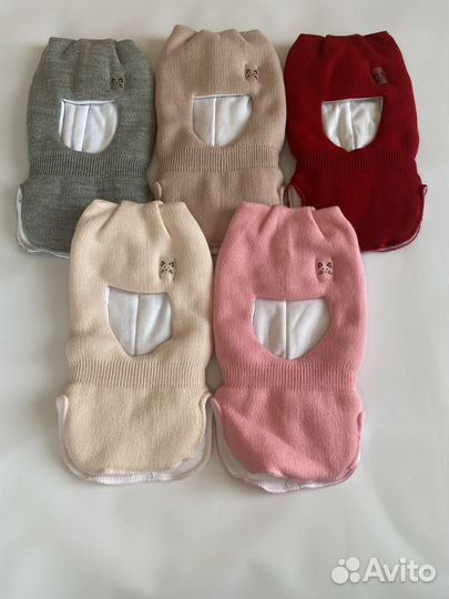 Шапка шлем для девочки