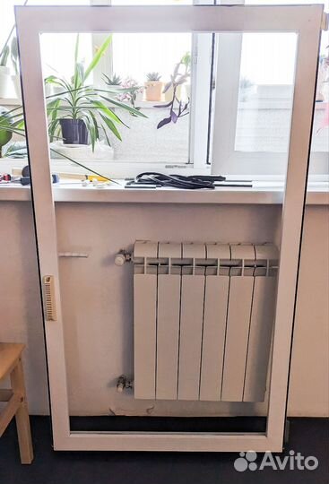 Поворотно-откидная створка пластикового окна, бу