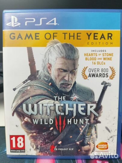 Диски ps4(Rdr 2,Far cry 6,the Witcher 3)