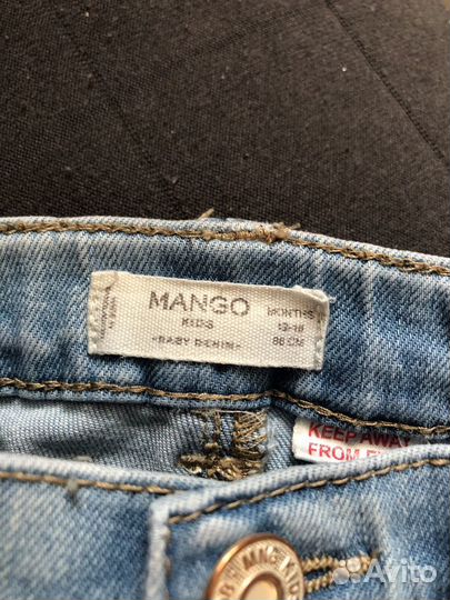 Джинсы mango на годик