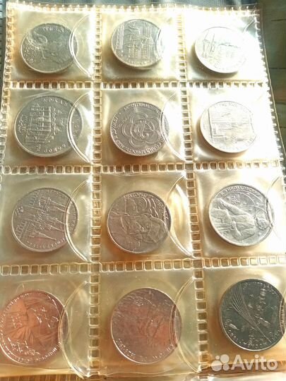 24 юбилейные монеты СССР