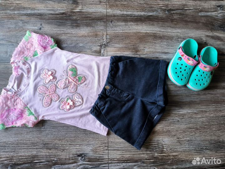 Пакет вещей для девочки 116 122 128 134