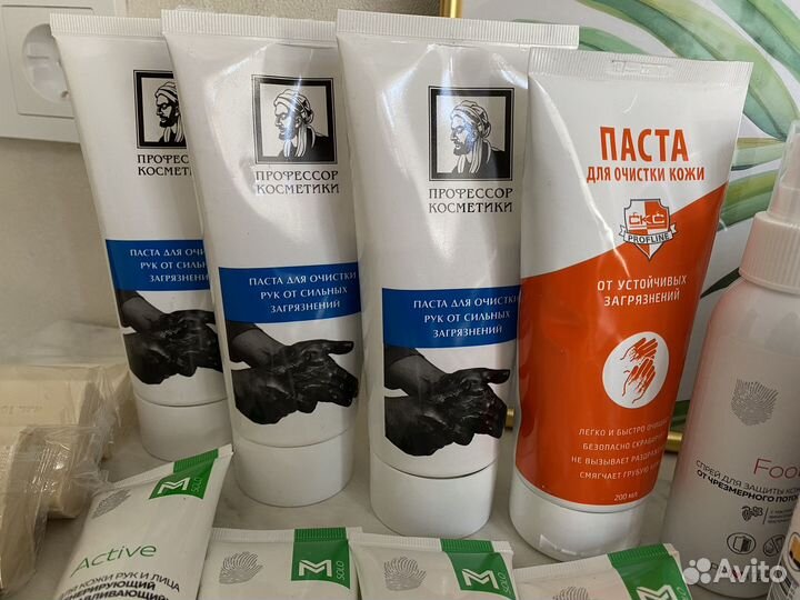 Крема, пасты, спреи, мыло