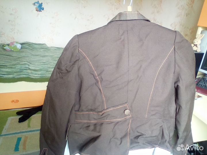 Пиджак школьный для девочки 146 76-66