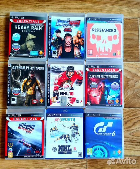 Диски sony PS3/PS4 лицензия