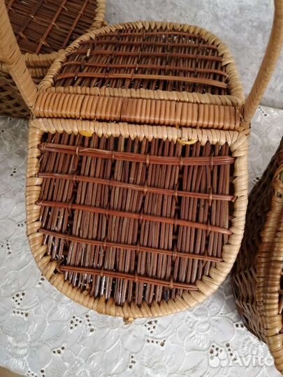 Корзина плетеная для пикника