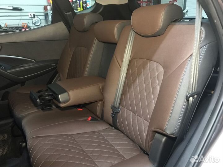 Чехлы на Hyundai Santa Fe 3