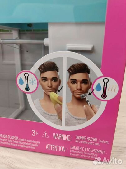 Набор игровой Barbie Кен в ванной FYK53