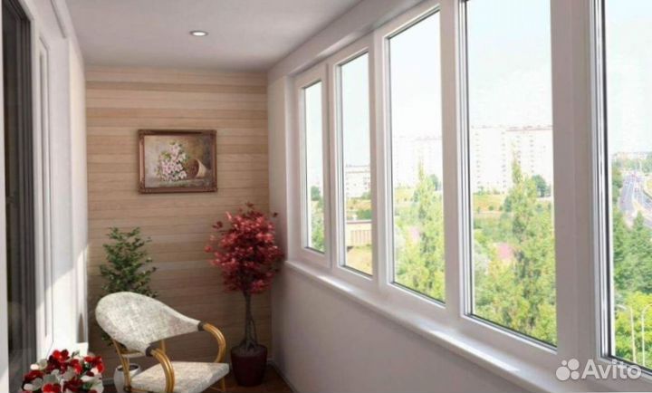 Остекление лоджий