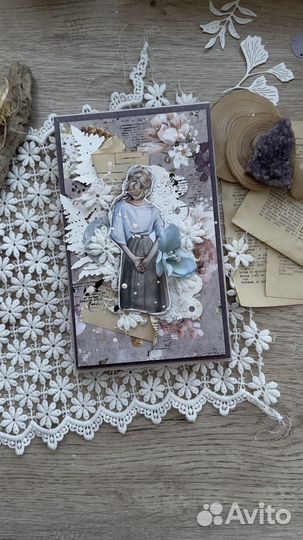 Открытки, альбомы ручной работы на реализацию