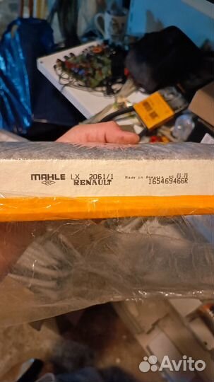 Фильтр воздушный renault 165469466R mahle