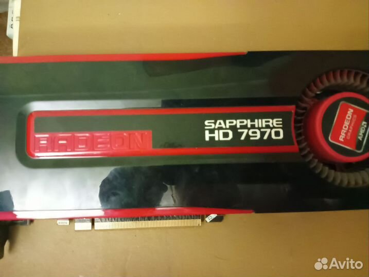 Видеокарта 3gb amd radeon 7970 недавно работала