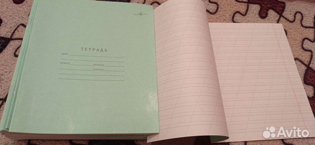 Тетради в косую линейку 12л(33шт)