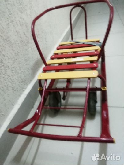 Детские санки Тимка 5 унивeрcaл на колесах