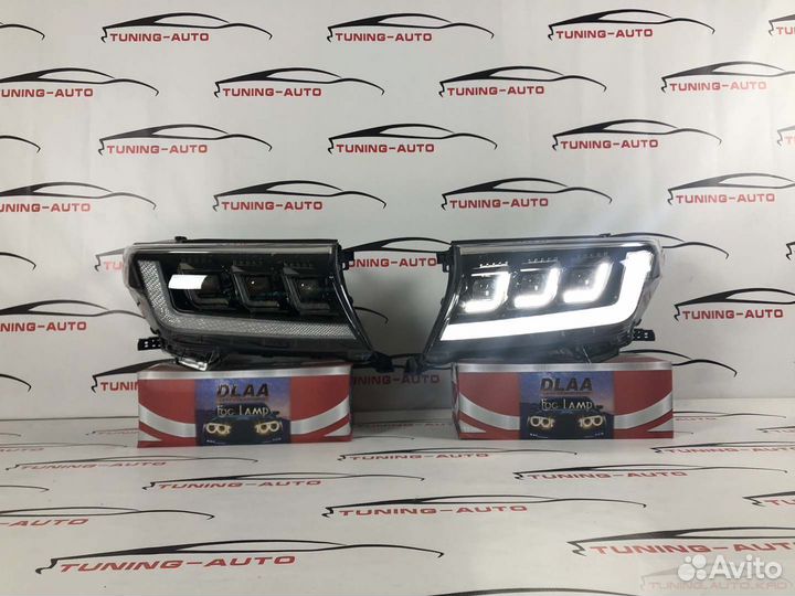 Фары Toyota land cruiser 200 стиль lc300 S1987