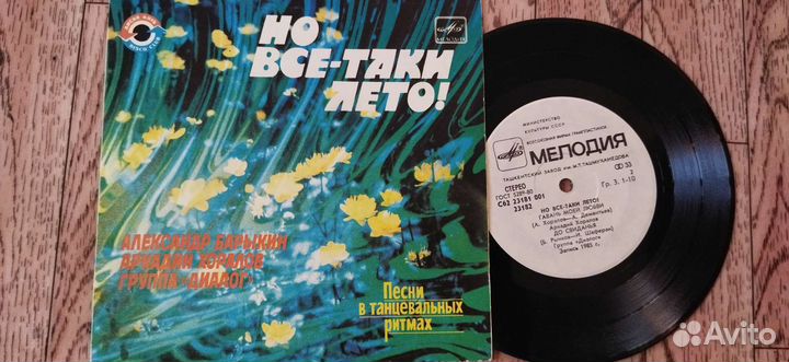 Виниловые пластинки Но все-таки лето