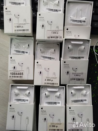 Новая гарнитура Apple EarPods (Lightning) оригинал