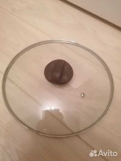 Стеклянная крышка для сковороды 26см