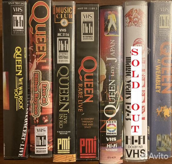 Видеокассеты vhs