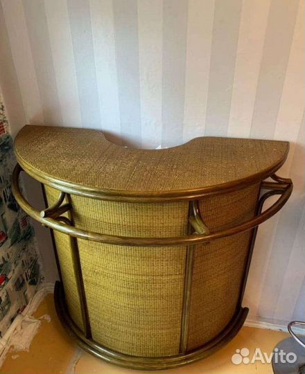 Барная стойка из натурального ротанга