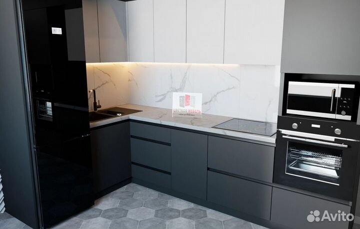 Кухня матовая артикул 29556