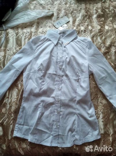 Блузка Рубашка белая новая