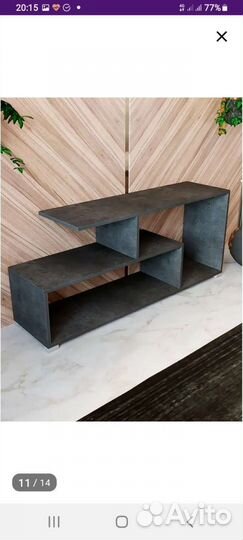 Полка деревянная