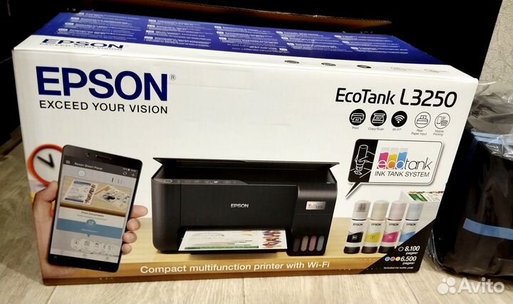 Новое струйное мфу Epson L3250