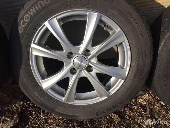 Литые диски с резиной