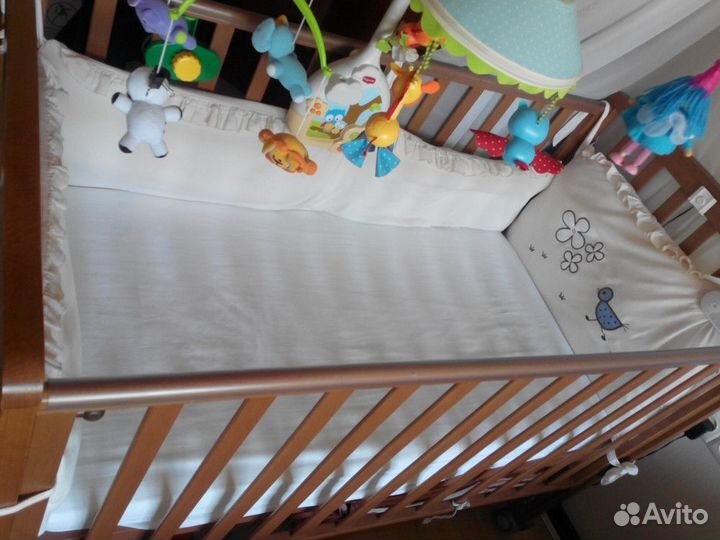 Бортики в кроватку
