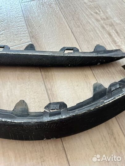 Молдинг переднего бампера от polo gt