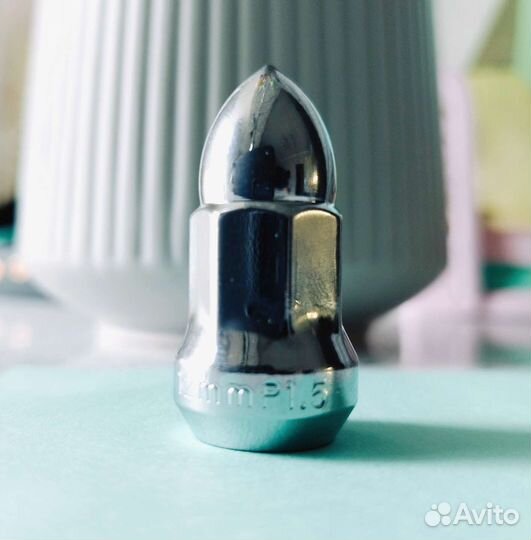 Колесные гайки пули 17 м12/1.5 хром