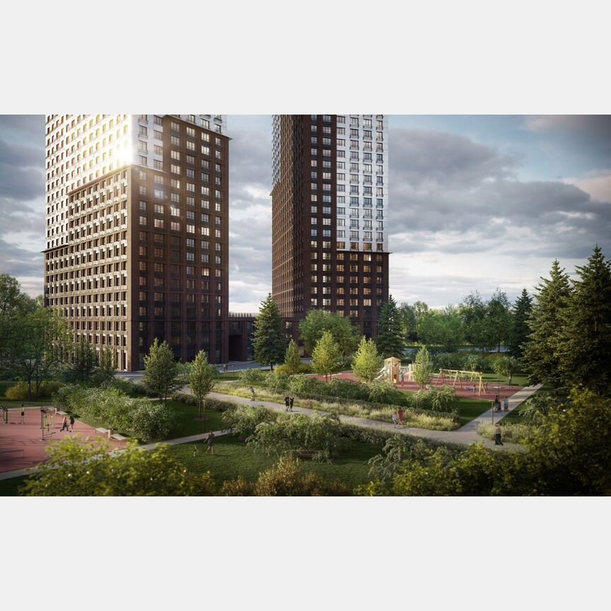 2-к. квартира, 65,1 м², 13/23 эт.