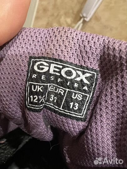 Сапоги geox 29/31
