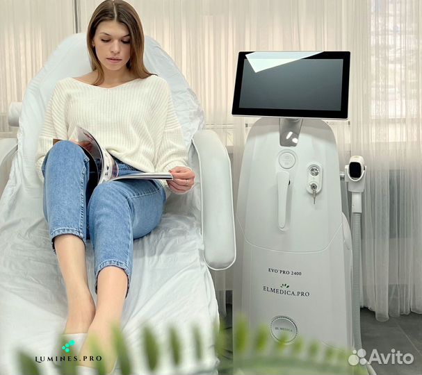 Диодный лазер для эпиляции Lumines. Max’Plus 2000вт