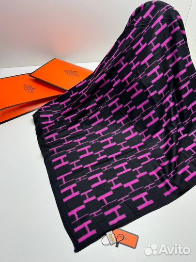 Шерстяной платок Hermes